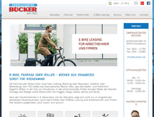 Tablet Screenshot of buecker.de